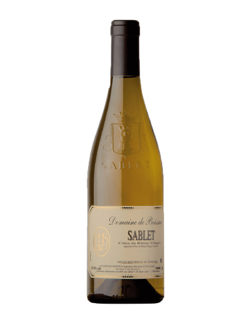 Côtes du Rhône Sablet Village Blanc DOMAINE BOISSAN