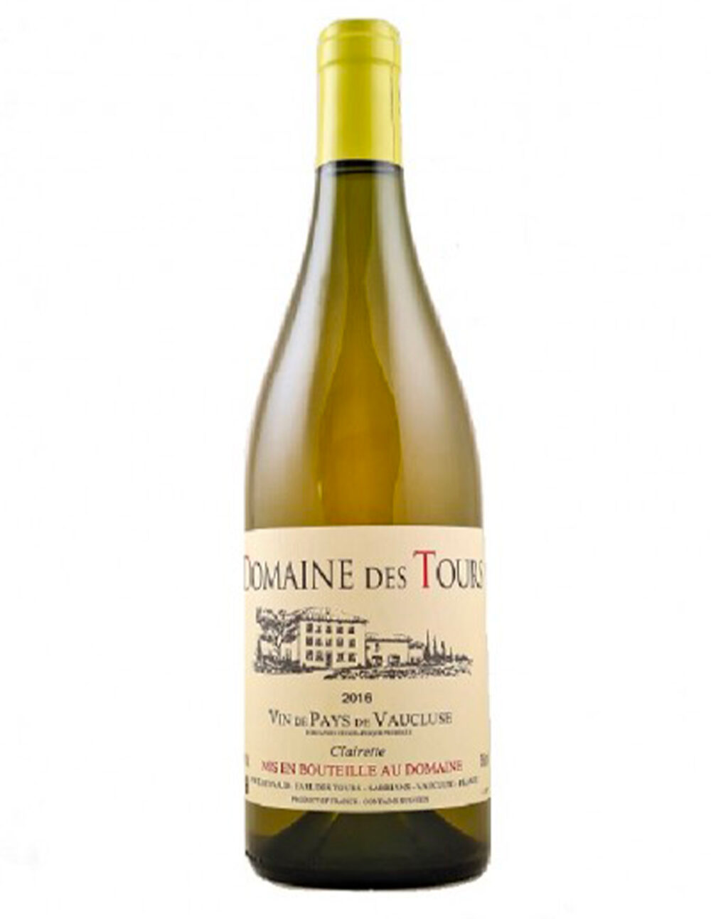 Vin de Pays de Vaucluse Blanc CHÂTEAU DES TOURS